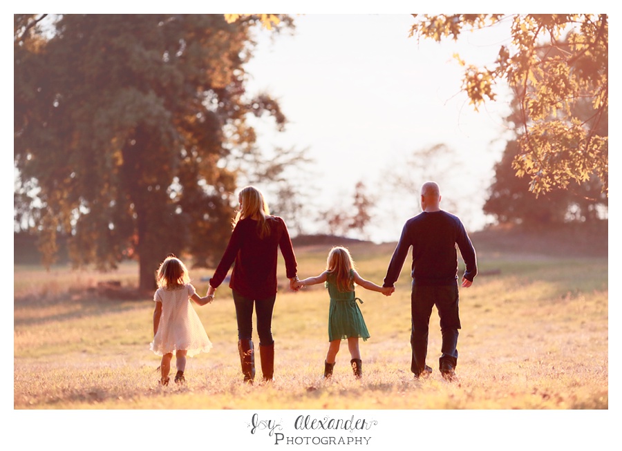 Rockwood Hall State Park, family of four, sunset family photographs