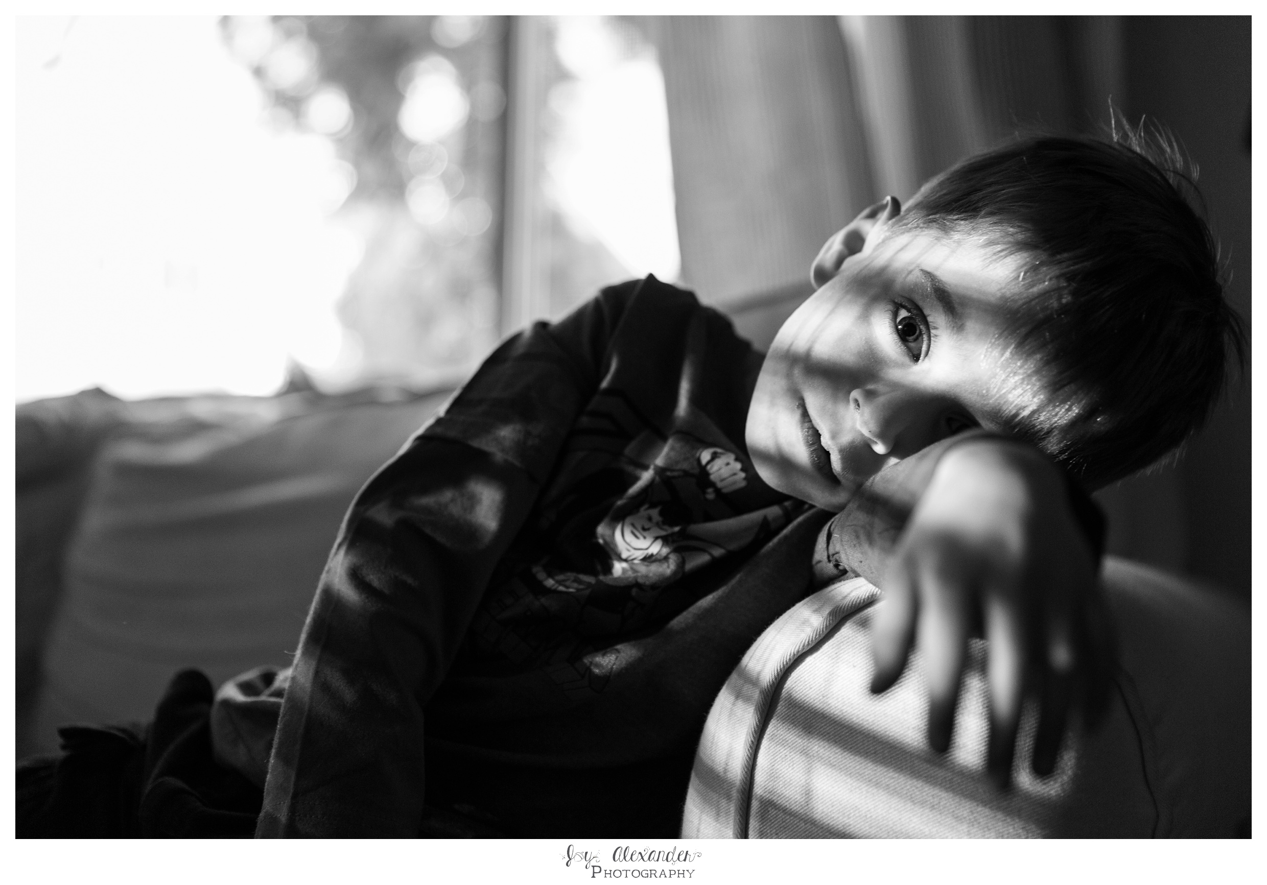 Nyack, black and white child photograph