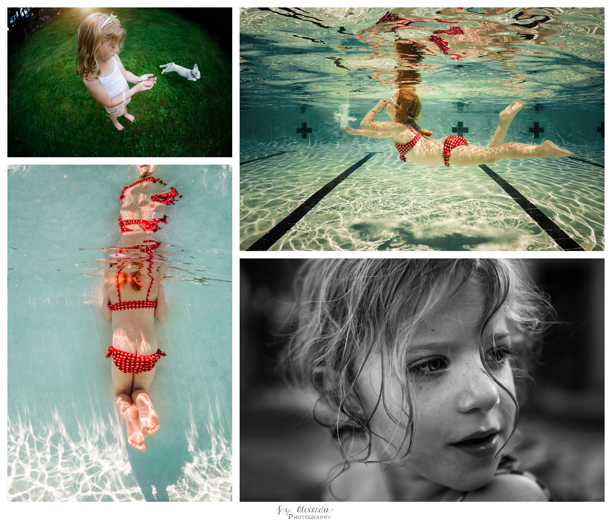 Haverstraw Marina, little girl swimming