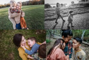 photos of mothers and children